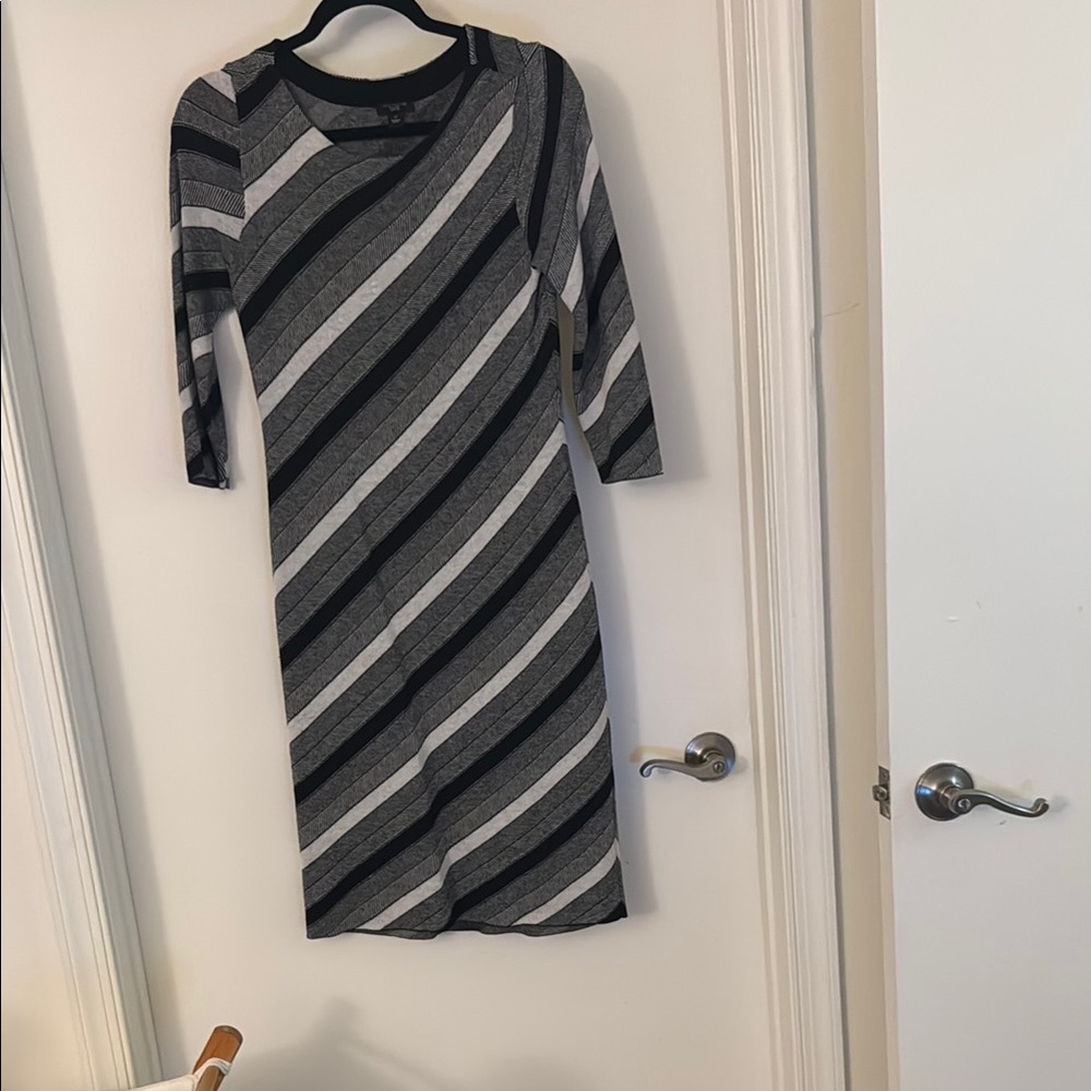 Midi stripped dress